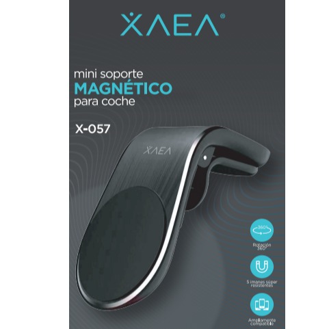 XAEA SOPORTE DE MESA X-057 NEGRO