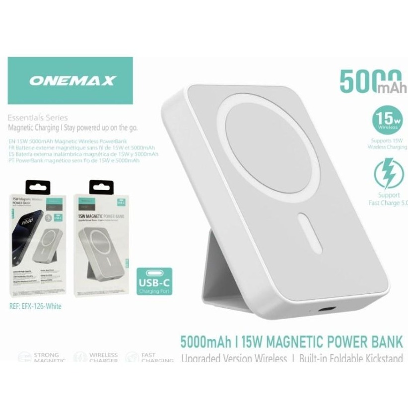 MAGNETIC POWER BANK 5000 MAH