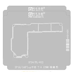 STENCIL PLATAFORMA INTERPOSER IPHONE X-17 SERIES 0,12MM AMAOE