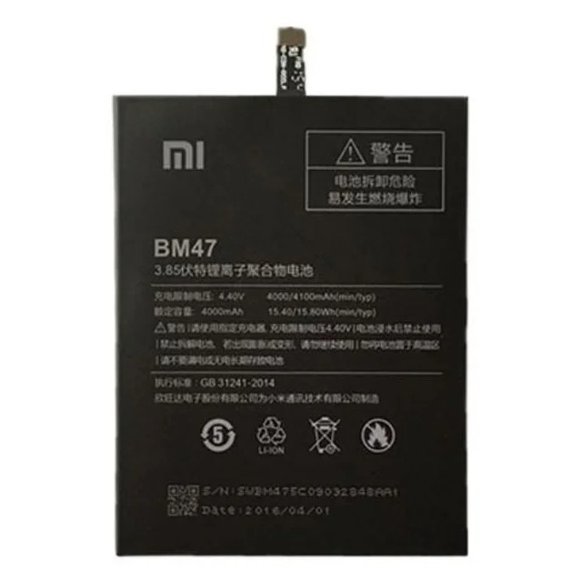 BATERIA XIAOMI REDMI 3 / 3S /3X /3 PRO / 4X (BM47)