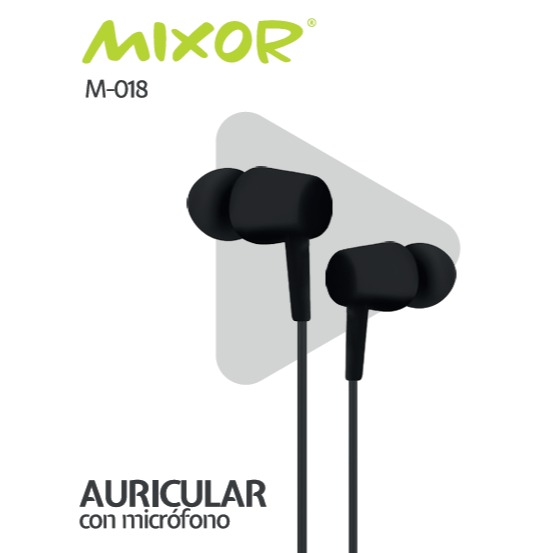 XAEA LETS AURICULARES CON MICROFONO M-018 L-018