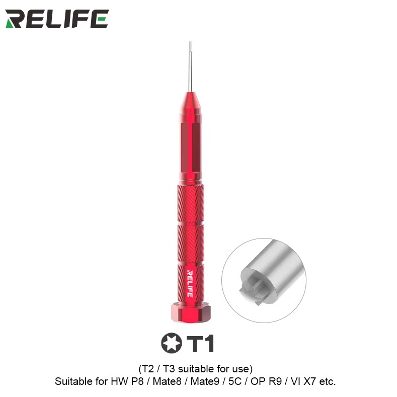 DESTORNILLADOR RELIFE 3D T1 ROJO RL-727