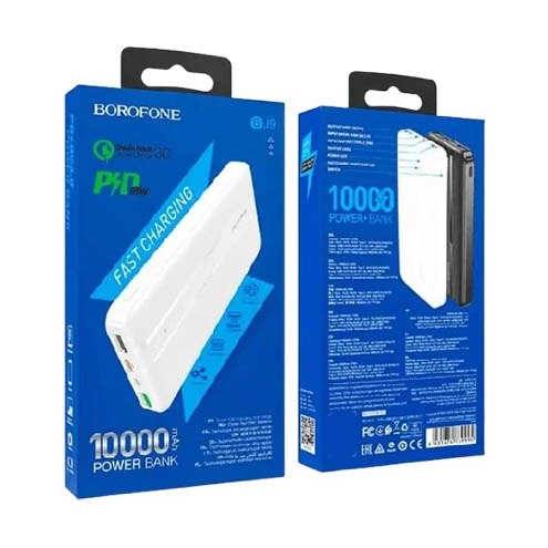 BOROFONE BJ9 POWER BANK PD+QC3.0 (10.000MAH)