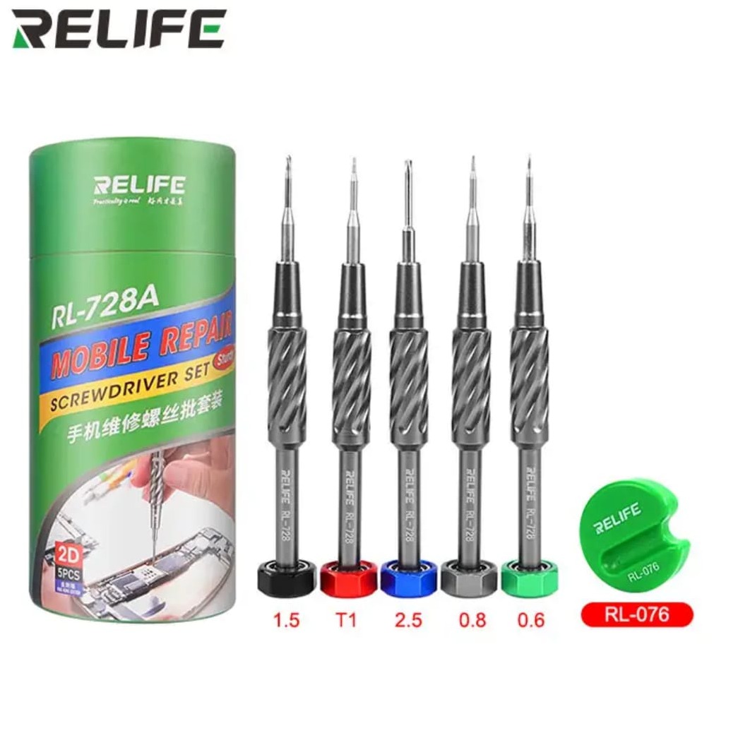 JUEGO DESTORNILLADOR RELIFE RL-728A 5 IN 1