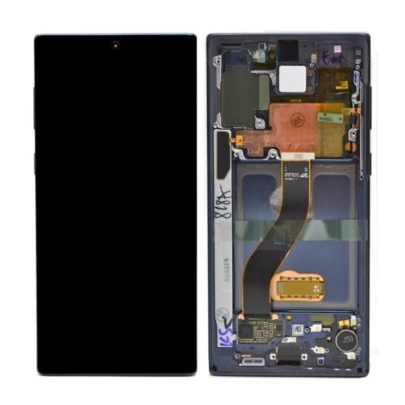 PANTALLA SAMSUNG NOTE 10 NEGRO SERVICE PACK