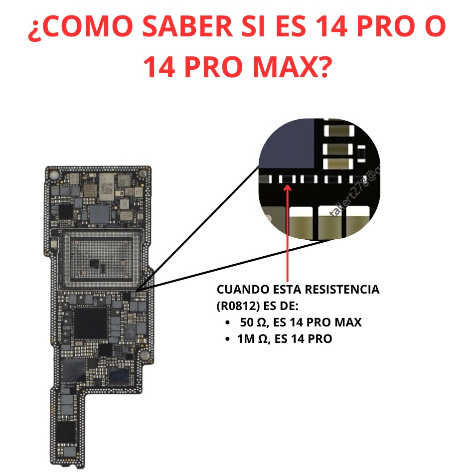 PLACA BASE CNC IPHONE 14 PRO/PRO MAX CORE