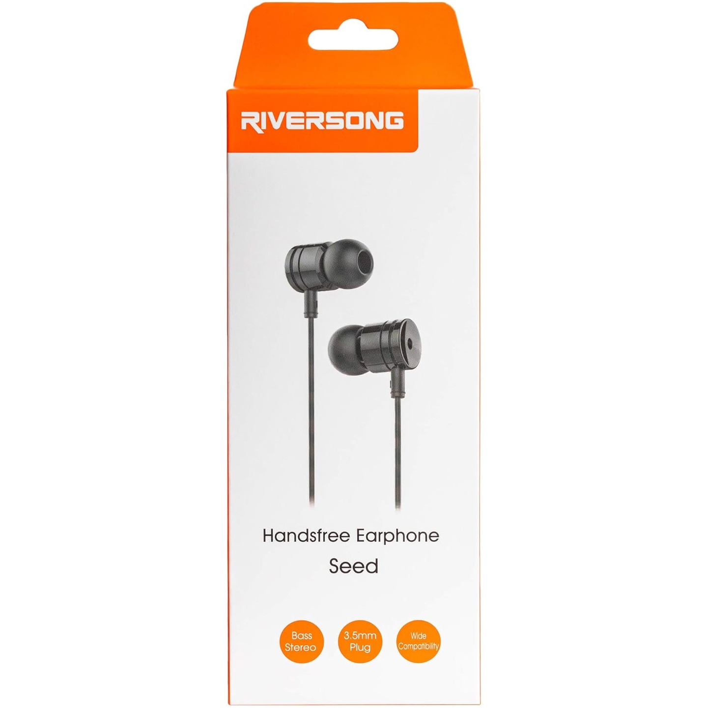 RIVERSONG HANDSFREE CON CABLE NEGRO