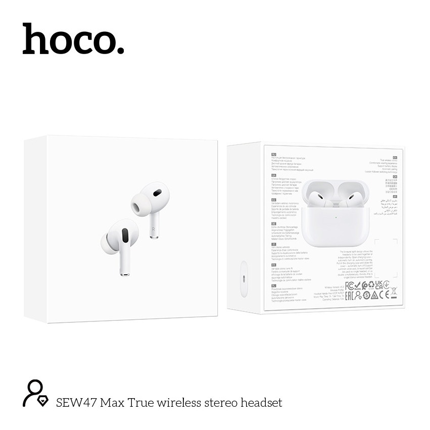 HOCO SEW47 CON CARGA INALAMBRICA AURICULARES INALAMBRICOS