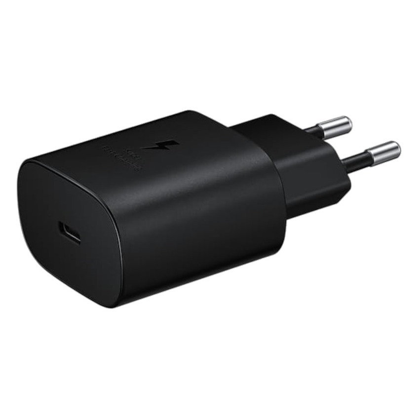 ADAPTOR SAMSUNG TIPO C 25W ORIGINAL NEGRO