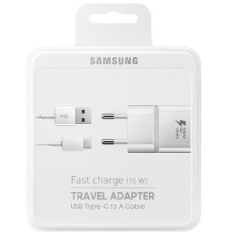 CARGADOR SAMSUNG TRAVEL ADAPTER 15W BLANCO TIPO C