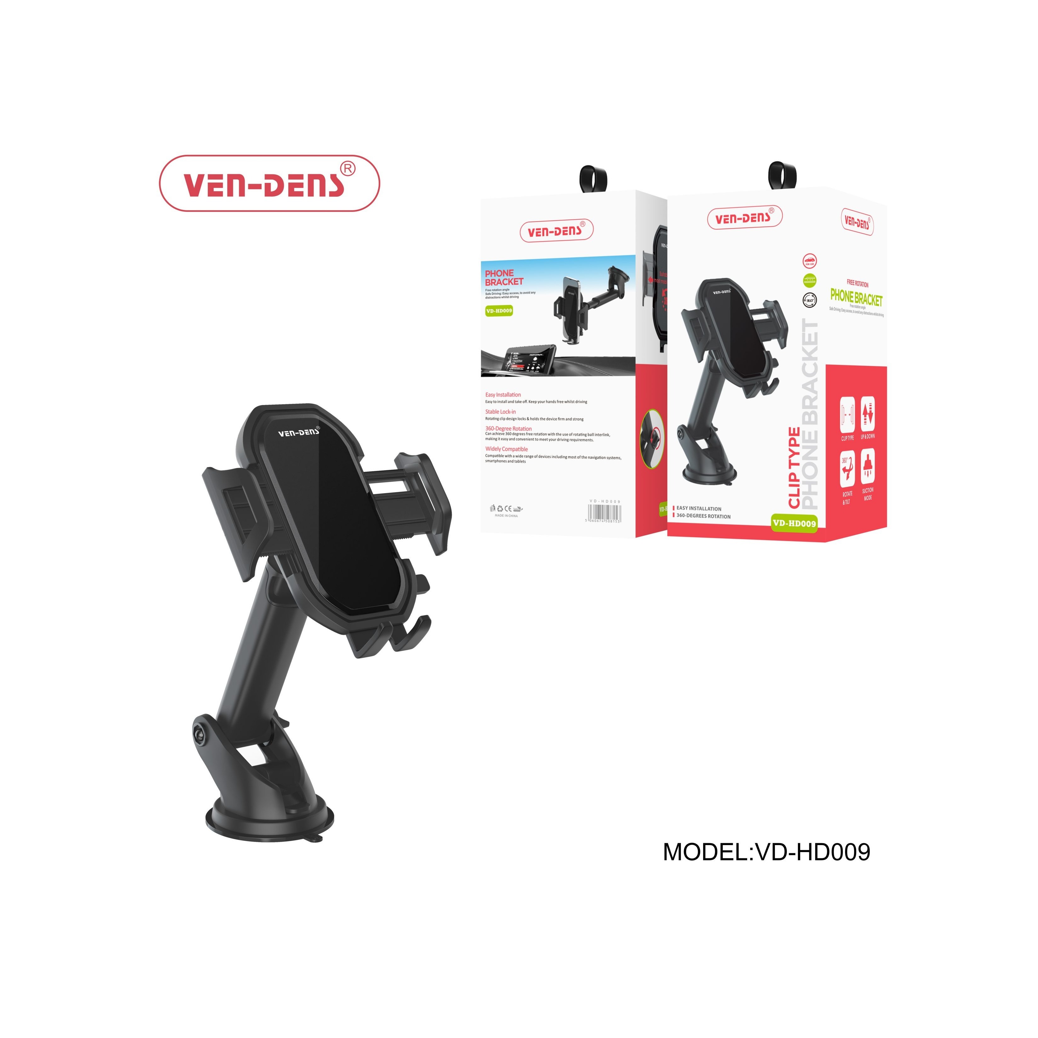 VEN-DENS HD009 SOPORTE PARA COCHE