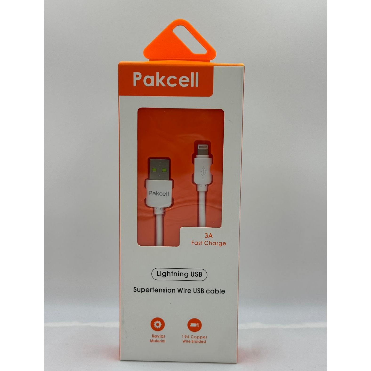 PAK CELL LIGHTNING CABLE 3A