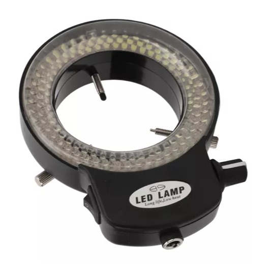 LUZ MICROSCOPIO LED 144 NEGRO