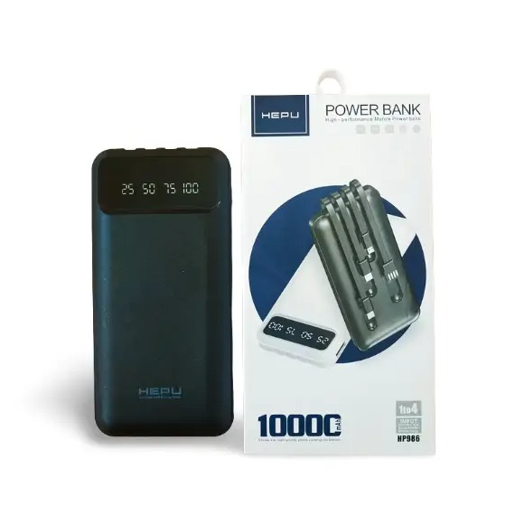 POWER BANK HEPU 10000 MAH