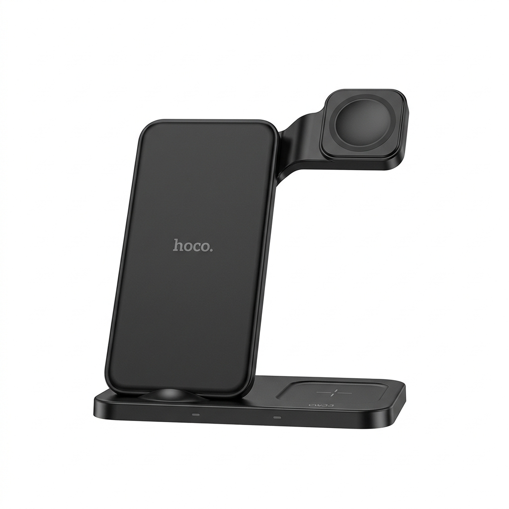 HOCO CW33 CARGADOR INALAMRICO 3IN1 (APPLE)