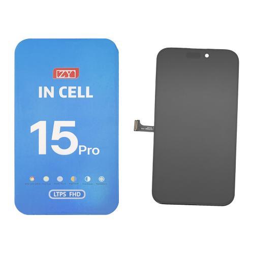 PANTALLA IPHONE 15 PRO ZY INCELL FHD COF BLACK