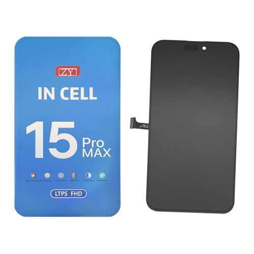 PANTALLA IPHONE 15 PRO MAX ZY INCELL FHD COF BLACK